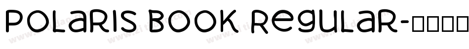Polaris Book Regular字体转换